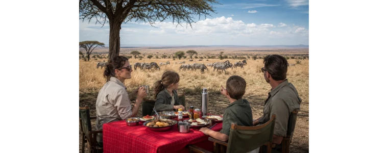 7 Days July Tanzania Private Family Safari | Relaxed Wildlife Adventure Serengeti Migration Safari