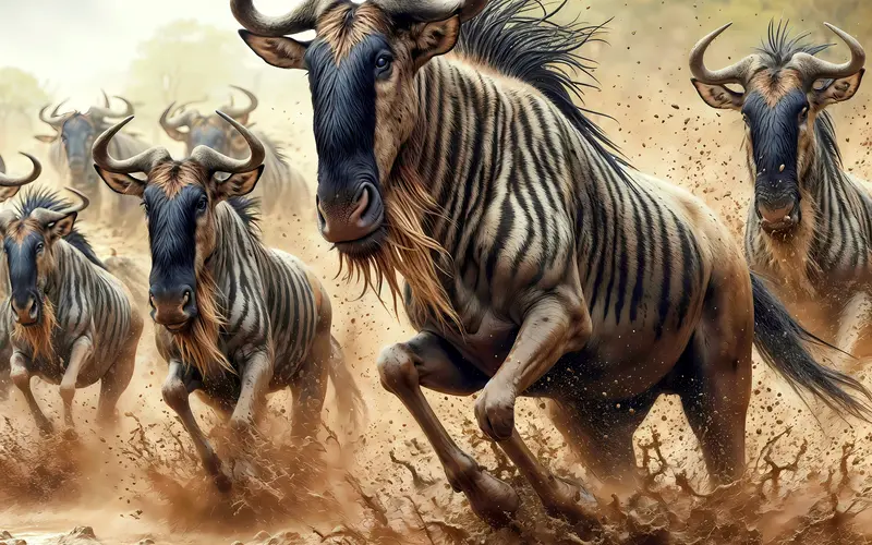 6 Days July Tanzania Private Safari | Great Wildebeest Migration Serengeti Migration Safari