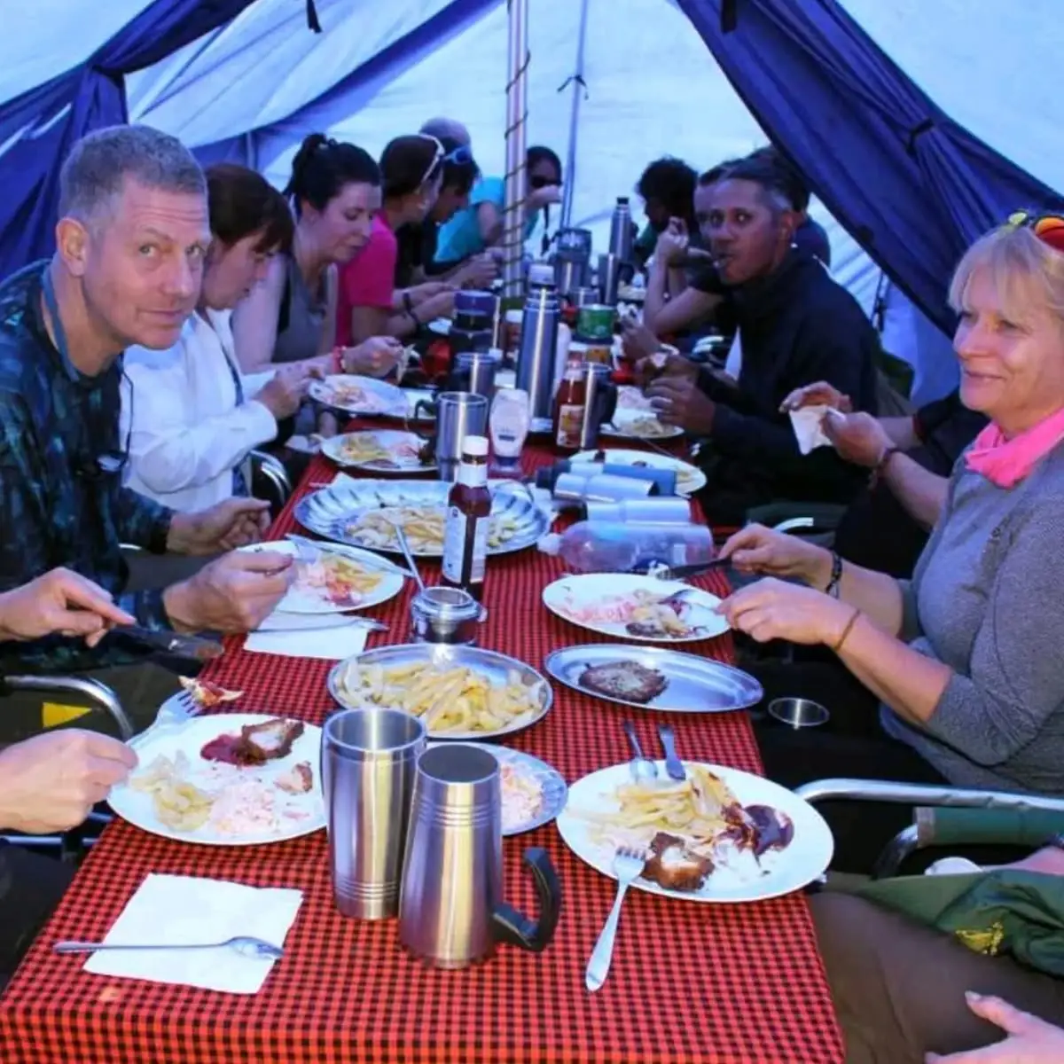 Food and Drinking Water During a Kilimanjaro Climb